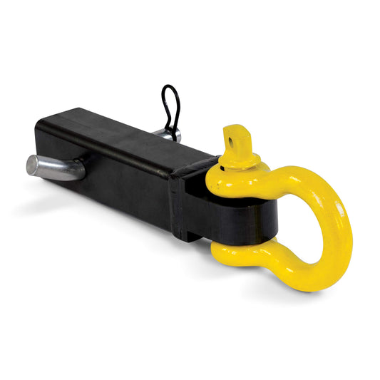Champion Power Equipment-C18016 2-Inch Hitch Receiver Bracket with Shackle for 10,000-lb. Loads 10,000 lb + 2" Receiver + Shackle