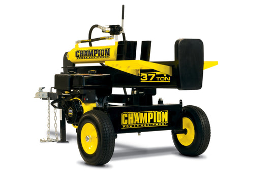 Champion 37-Ton Horizontal/Vertical Full Beam Gas Log Splitter with Auto Return 37 Ton + Full Beam + 338cc Engine