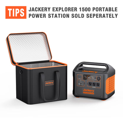 Jackery Carrying Case Bag for Explorer 1500 Portable Power Station - Black (E1500 Not Included) XL(Explorer 1500)