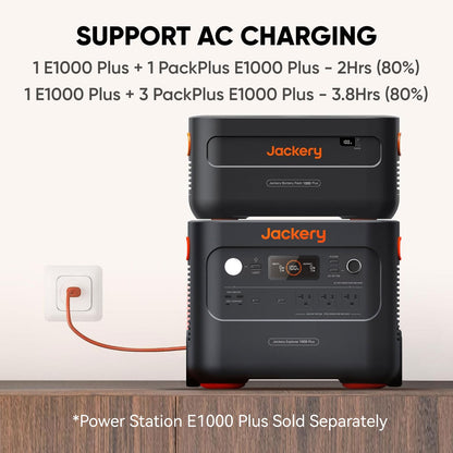 Jackery Expansion Battery Pack 1000 Plus, 1264Wh LiFePO4 Battery Pack for Portable Power Station Explorer 1000 Plus, Extra Expandable Battery for Outdoor RV Camping and Home Emergency Explorer 1000 Plus Battery Pack