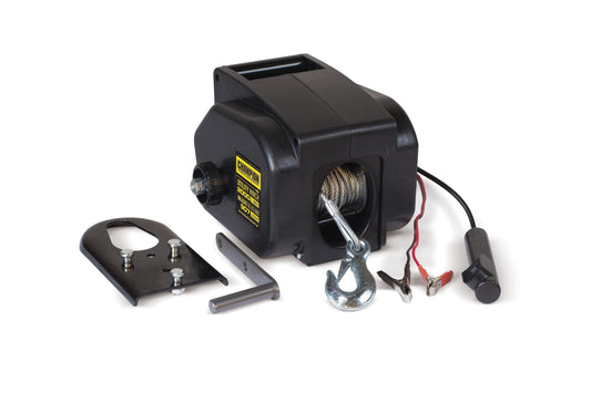 Champion Power Equipment-12090 Marine/Trailer Utility Winch Kit, 2000-lb. 2000 lb + Utility + Roller
