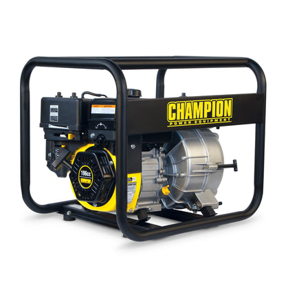 Champion Power Equipment - Champion Power Equip. 3 In. Semi-Trash Water Pump (66525) 3" Semi Trash + 196cc Engine + 0.9 Gal