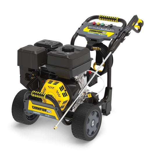 Champion Power Equipment 4200-PSI 4.0-GPM Commercial Duty Low Profile Gas Pressure Washer 4200 PSI + 4.0 GPM + 389cc