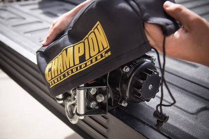 Champion Weather-Resistant Neoprene Storage Cover for Winches 4000-5000 lb. 4000 - 5000 lb Winch + Drawstring
