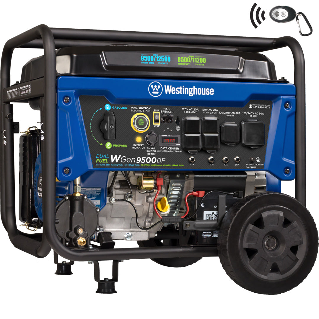 WGen9500DF Generator - Dual Fuel